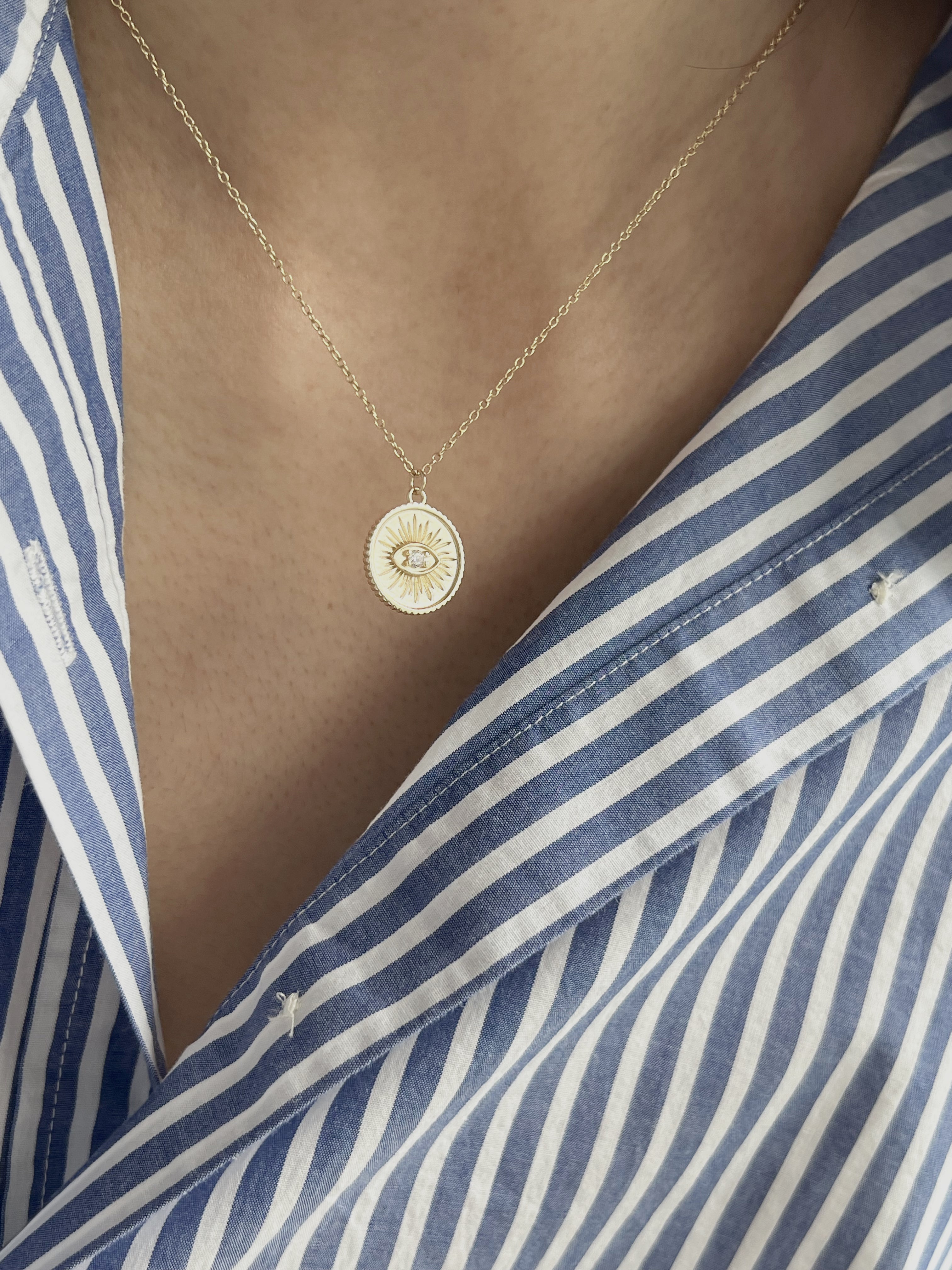 Diamond Eye Necklace