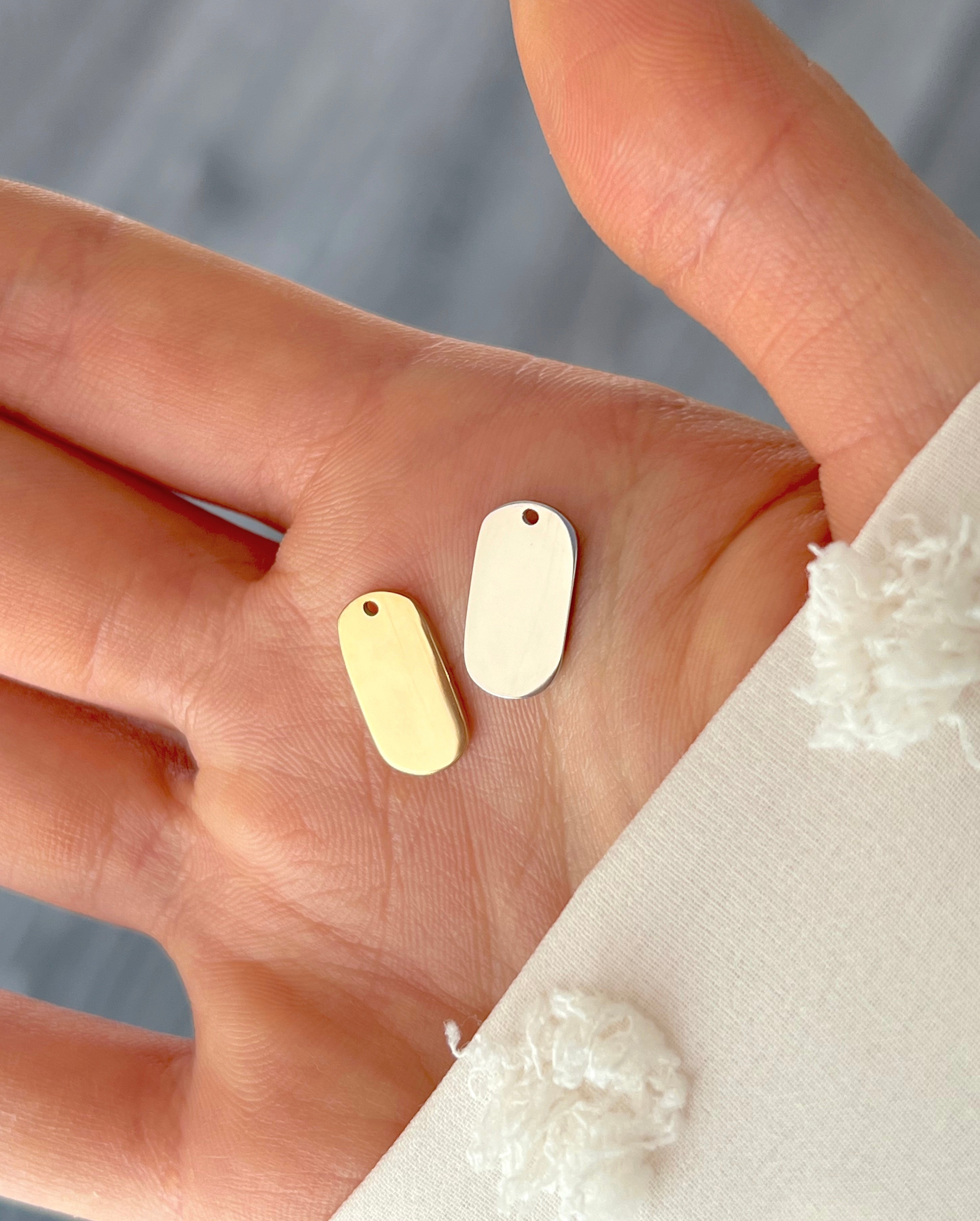 Initial Tag Necklace