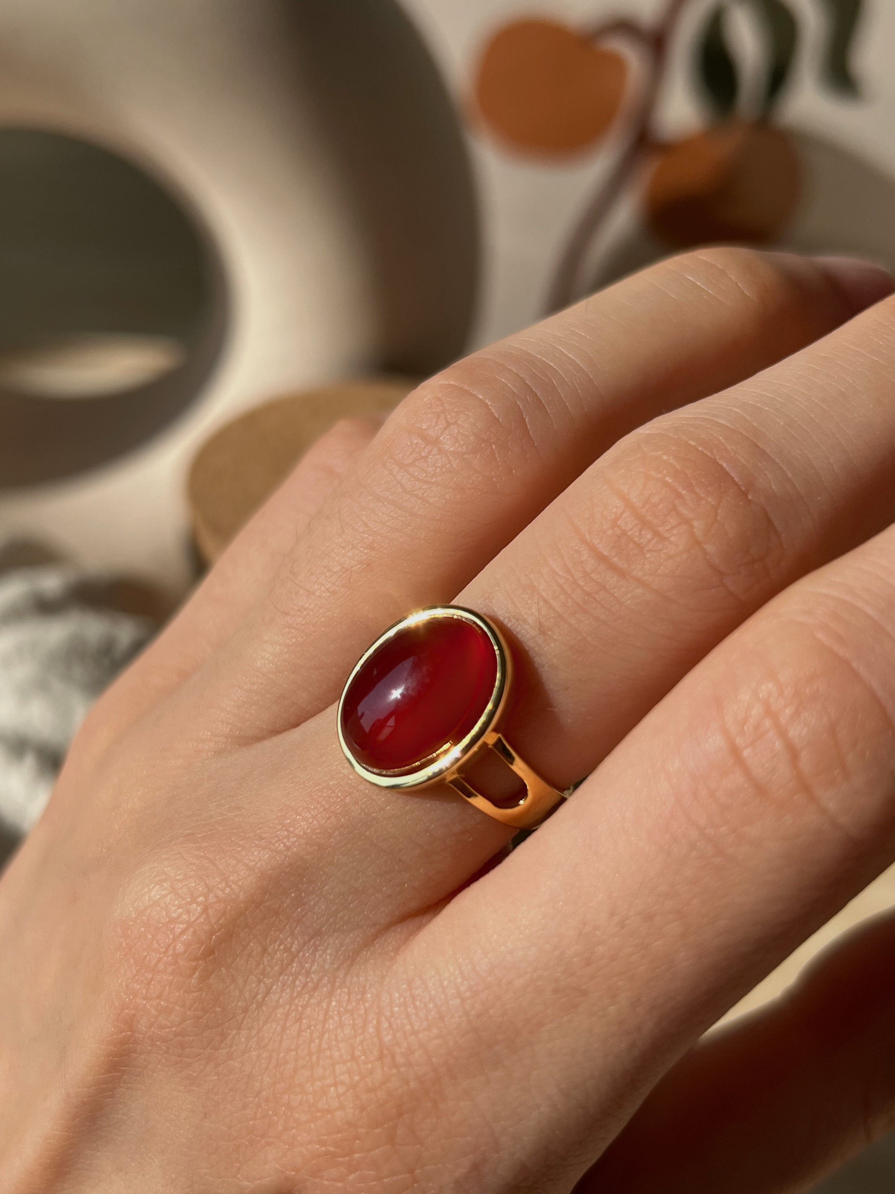 Carnelian Ring