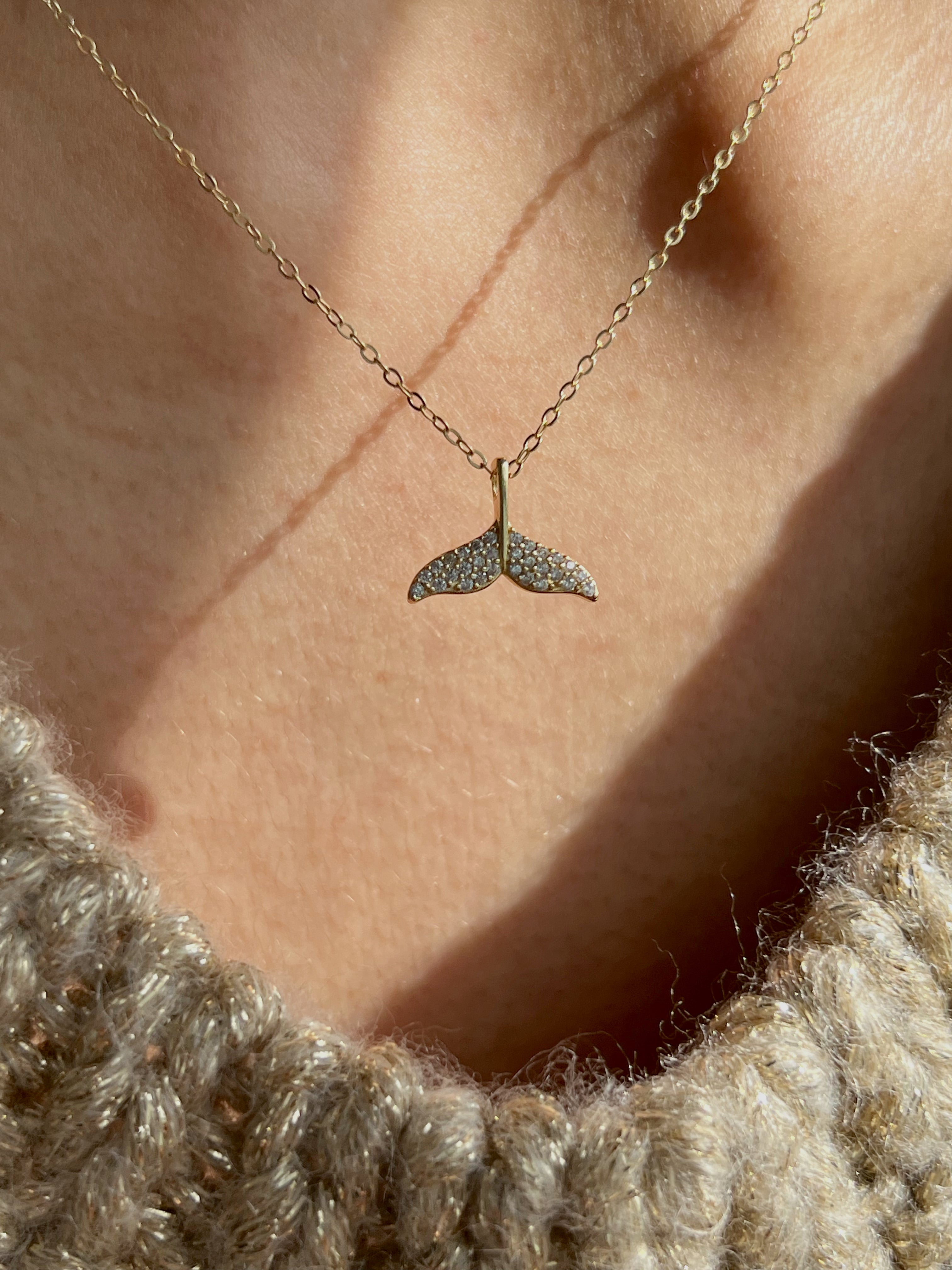 Whale Tail Necklace