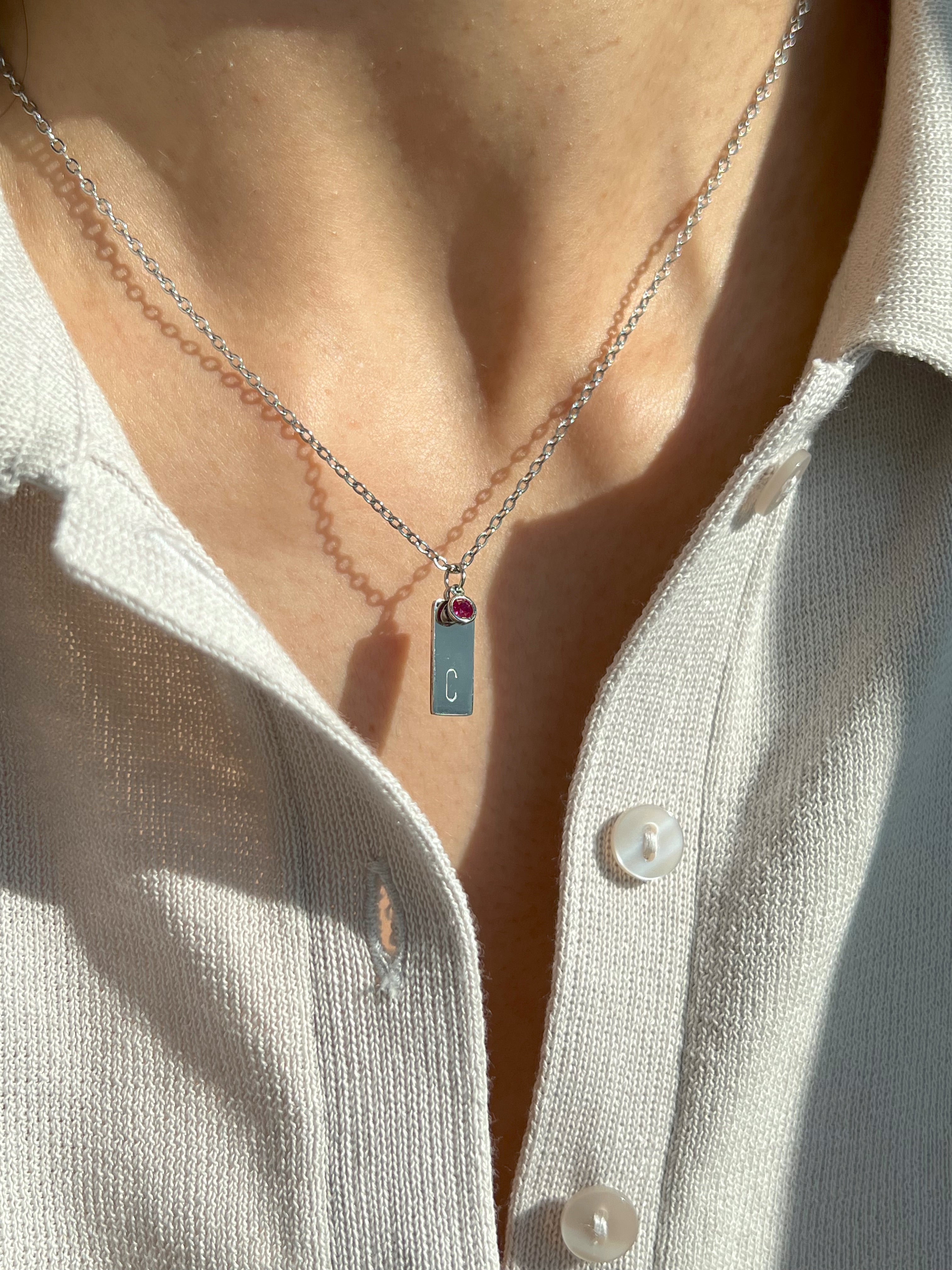 Petite Initial Necklace