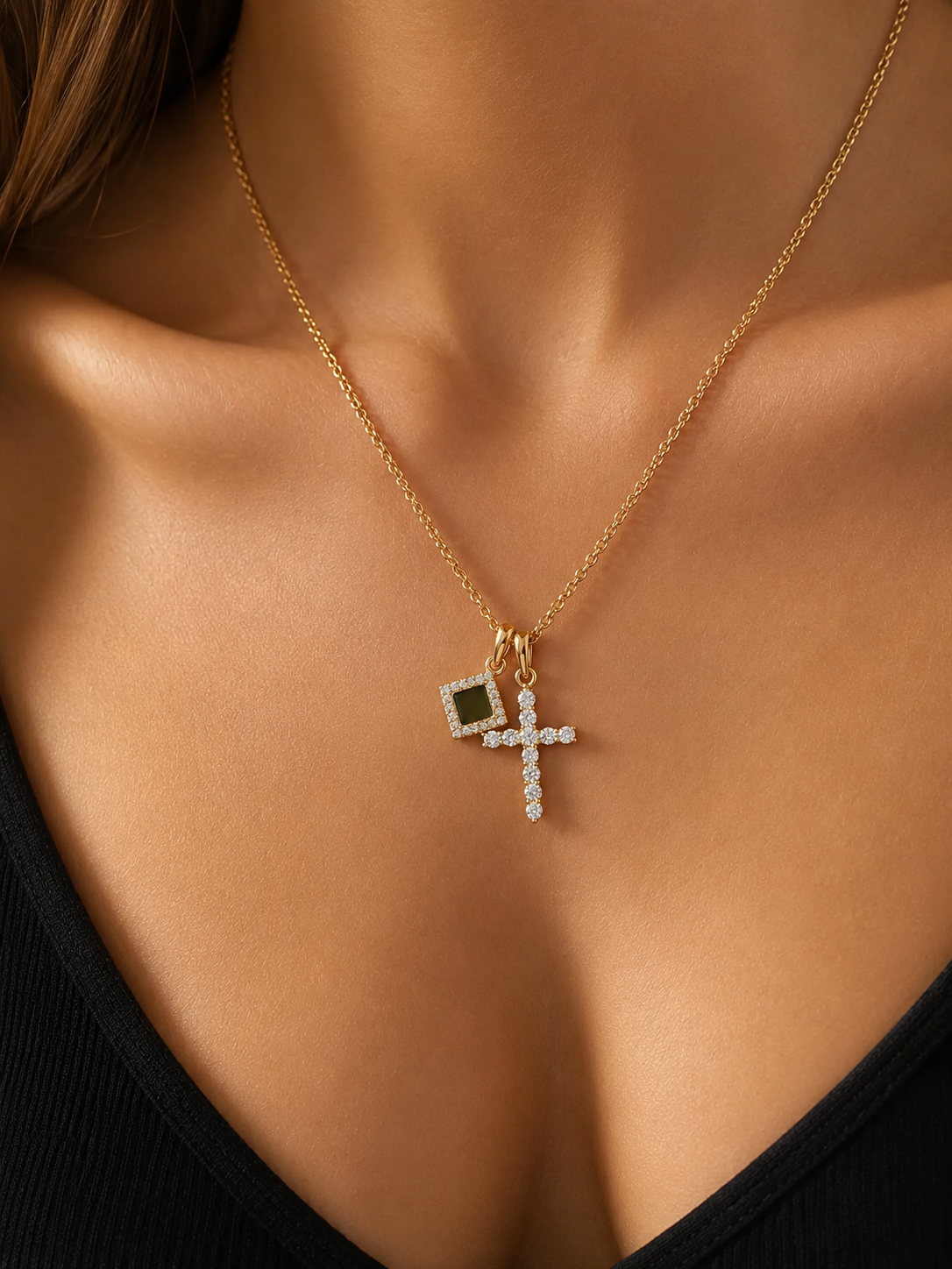 The Sacred Cross Necklace