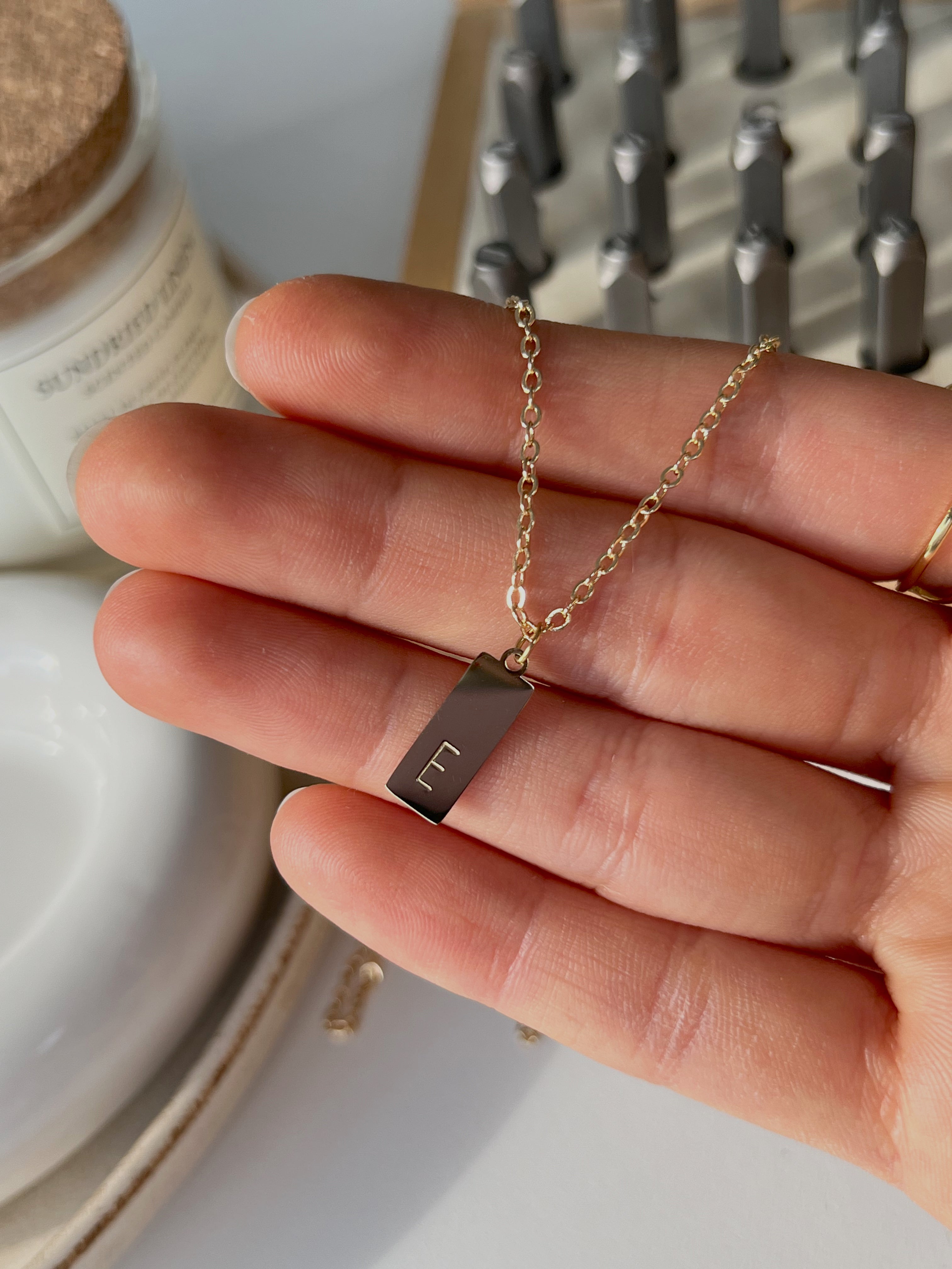 Petite Initial Necklace