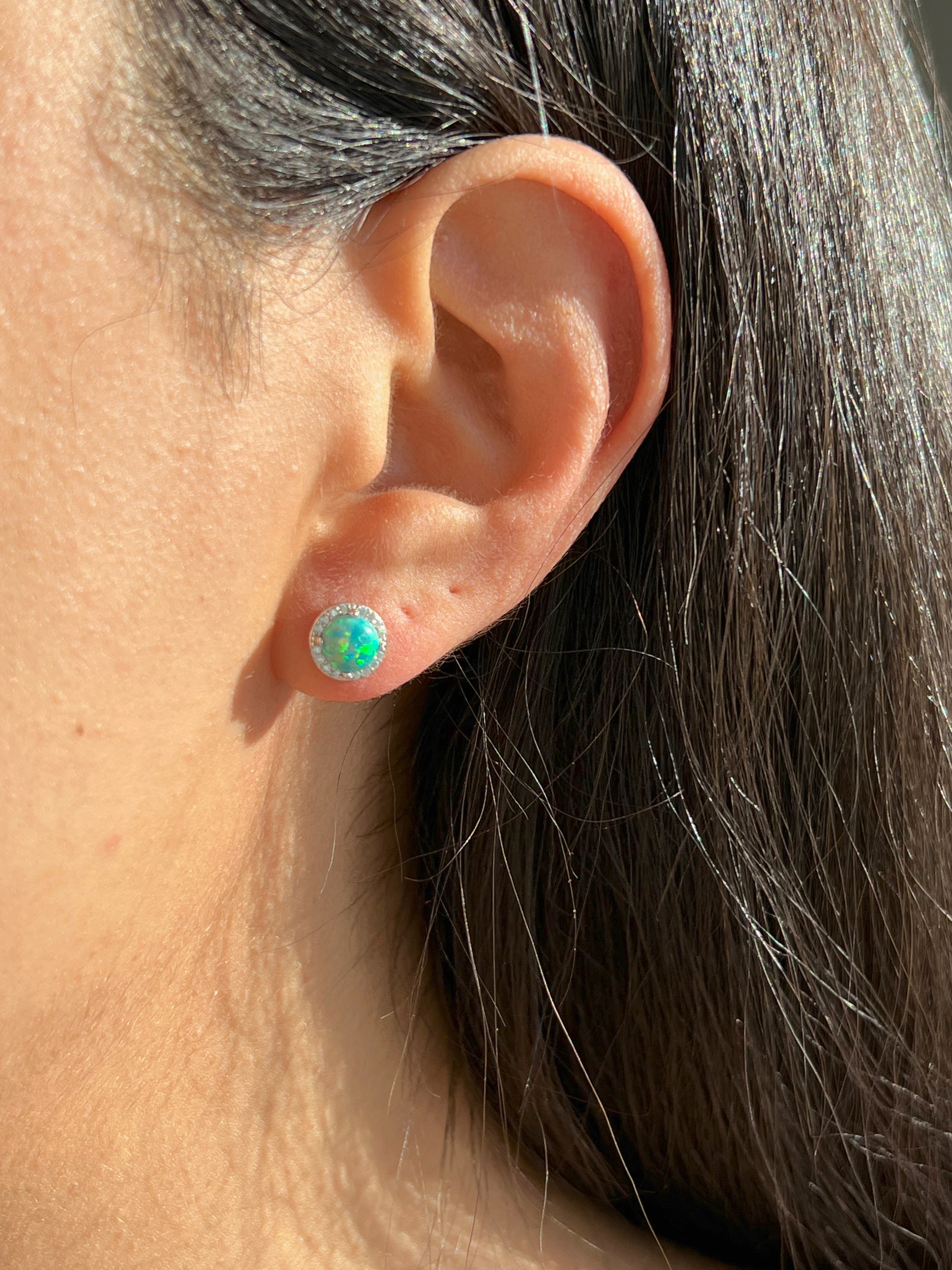 Dreamy Opal Earrings