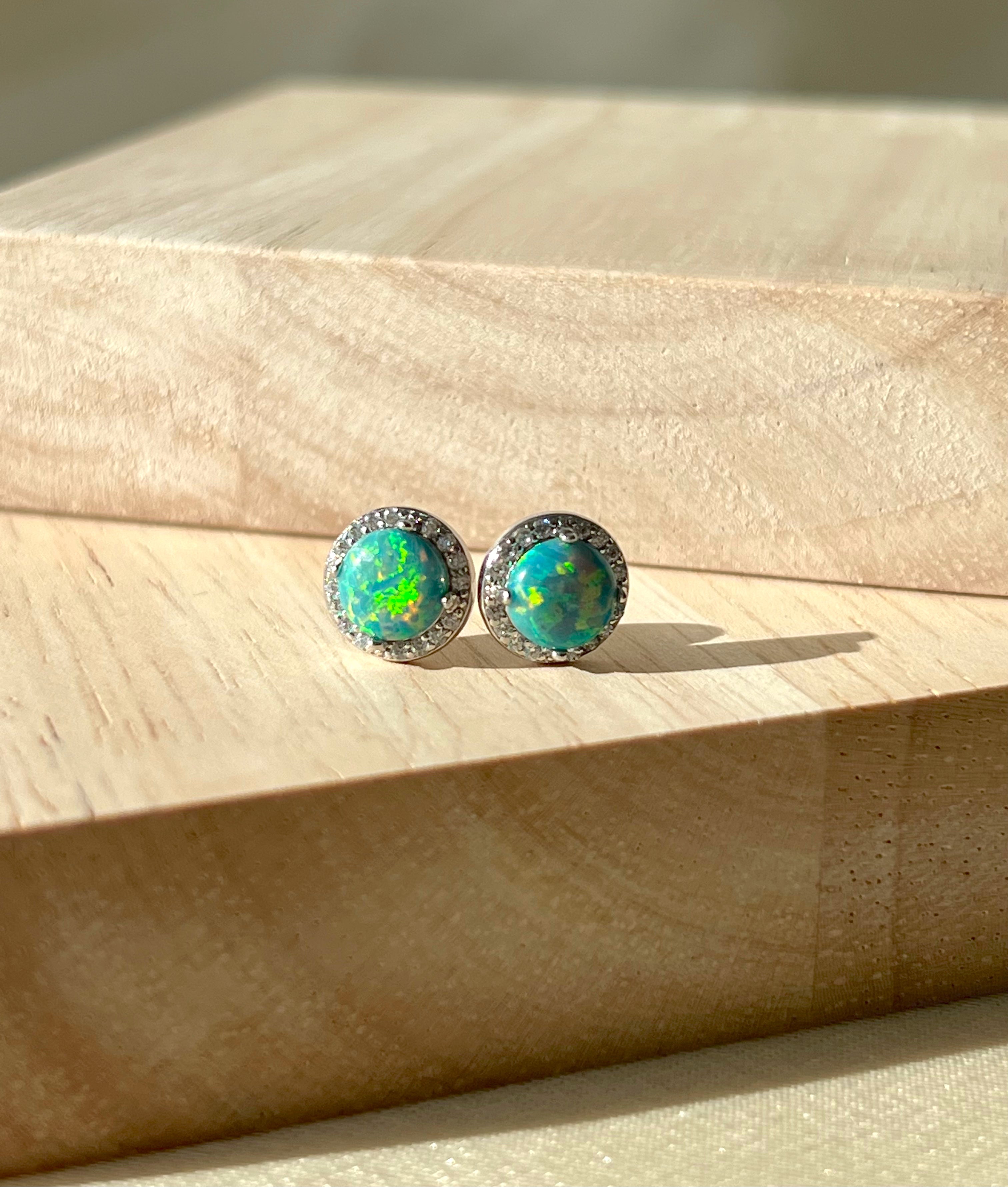 Dreamy Opal Earrings