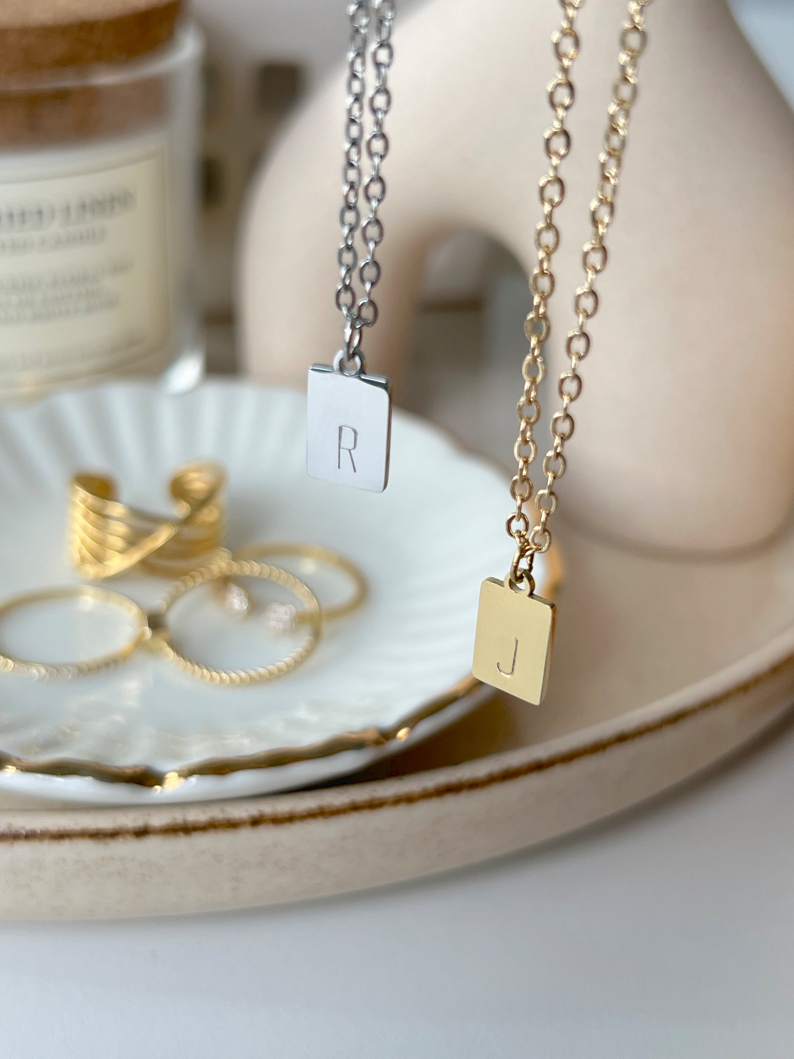 Petite Initial Necklace