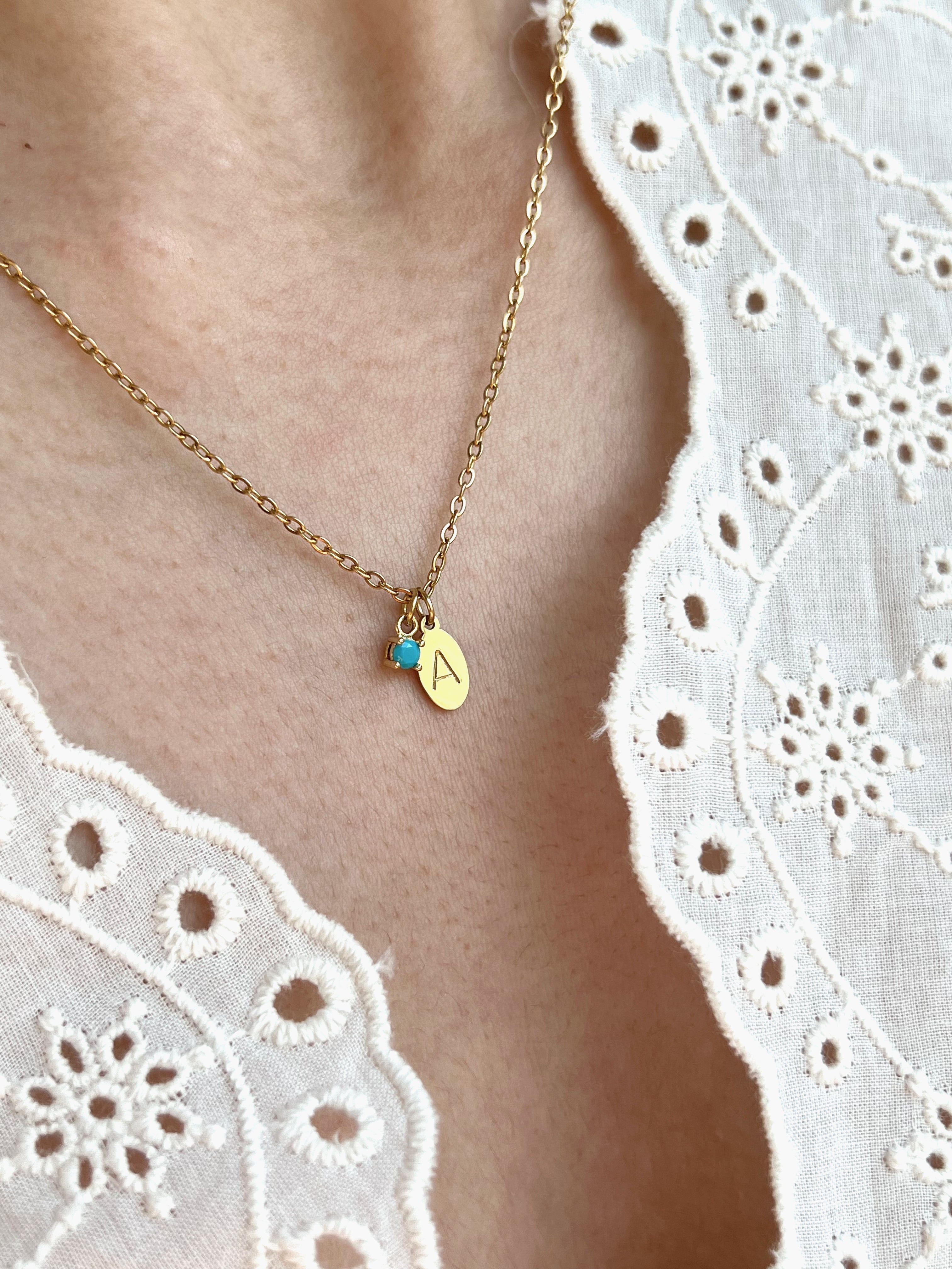 Petite Initial Necklace